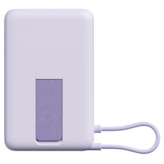 Xiaomi Magnetni Power Bank 10000mAh s stojalom, indikator baterije, 33W izhod, vijola