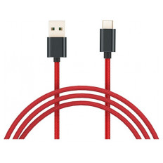 Xiaomi pleteni USB kabel tipa C - rdeč