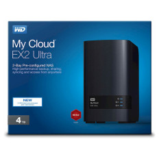 Zunanji mrežni trdi disk WD MyCloud EX2 Ultra 4TB
